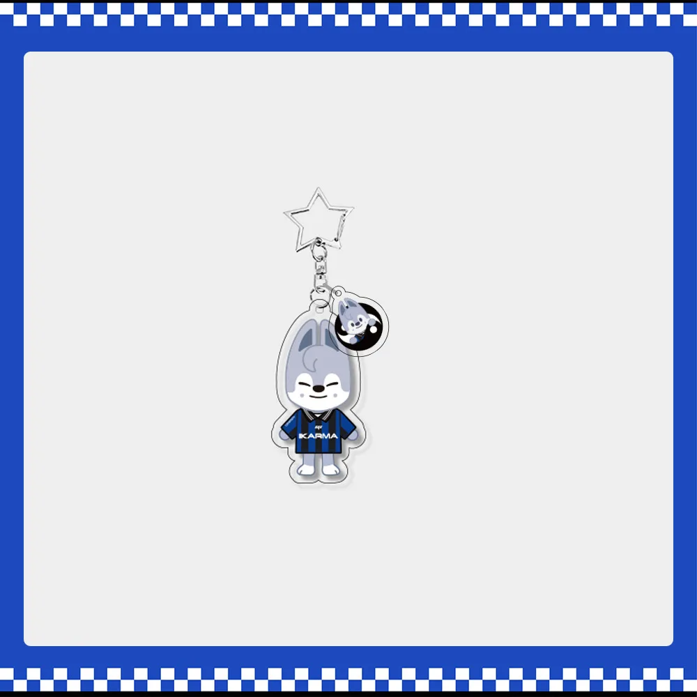 New Skzoo Stray Kids album KARMA acrylic keychain, a must-have for fans, a gift for the stray children.