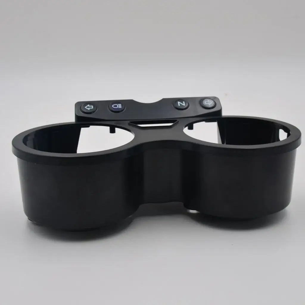 Carcasa de Velocímetro de Alta Dureza, Cubierta de Tacómetro de Plástico Negro para Motocicleta Yamaha YBR 125 ED RD071 2005-2009