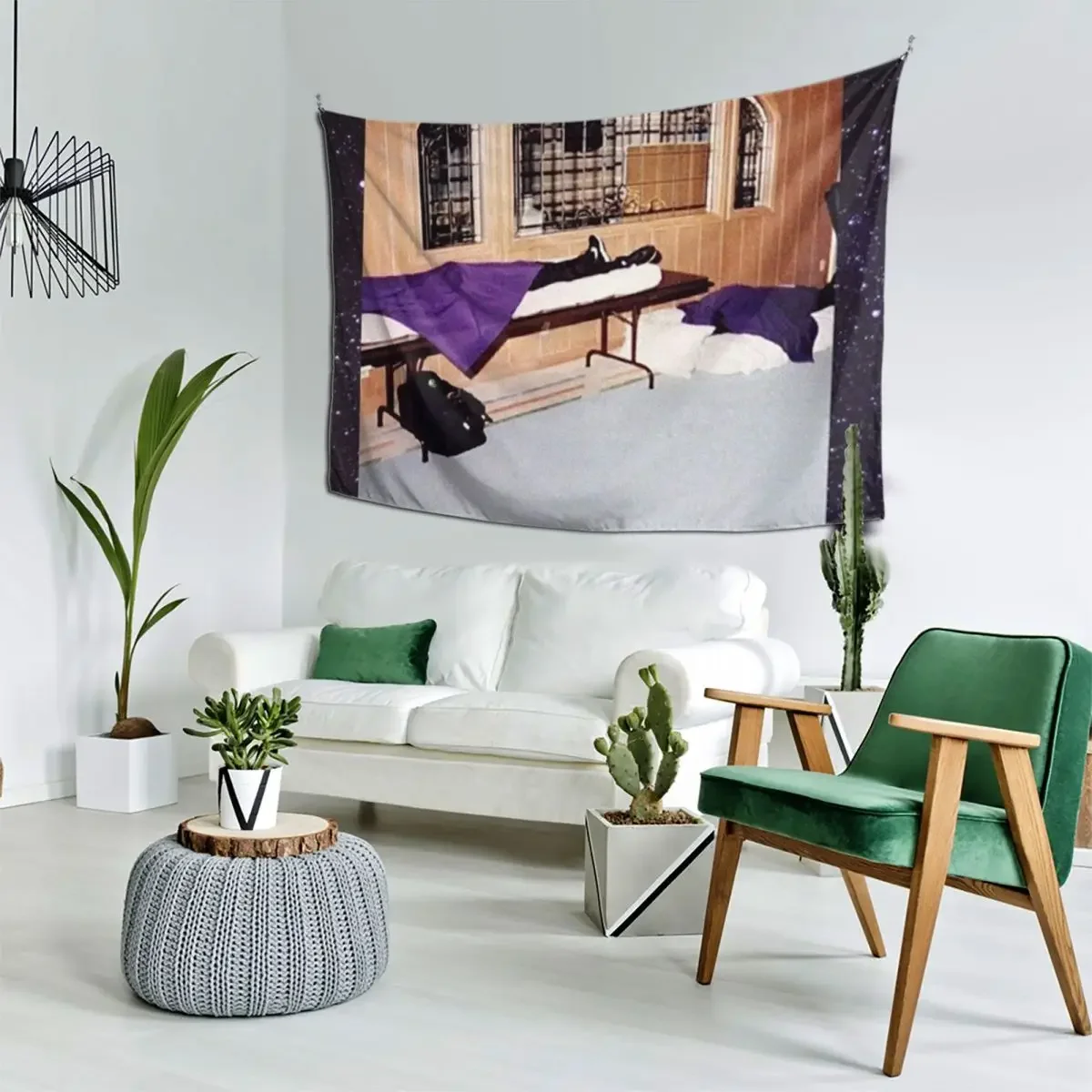 

semangat selalu Tapestry Home Decor Accessories Wall Deco Mushroom Tapestry