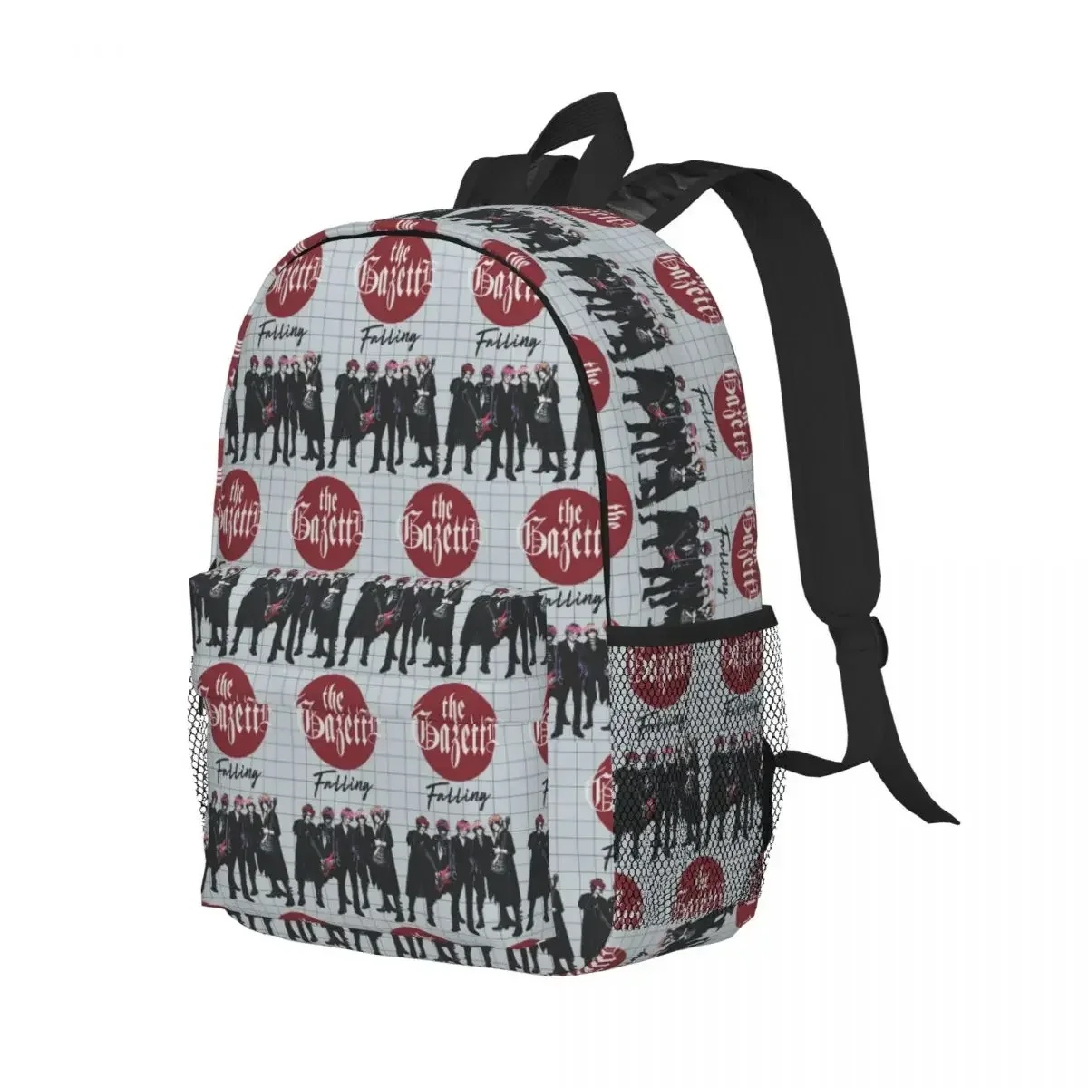 

Рюкзак японского группы The Gazette, студенческая сумка для книг для мальчиков и девочек, детская школьная сумка, сумки на плечо для ноутбука для мужчин и женщин