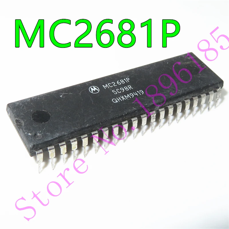 

1pcs/lot MC2681P MC2681 DIP-40 Dual Asychronous Receiver/Transmitter