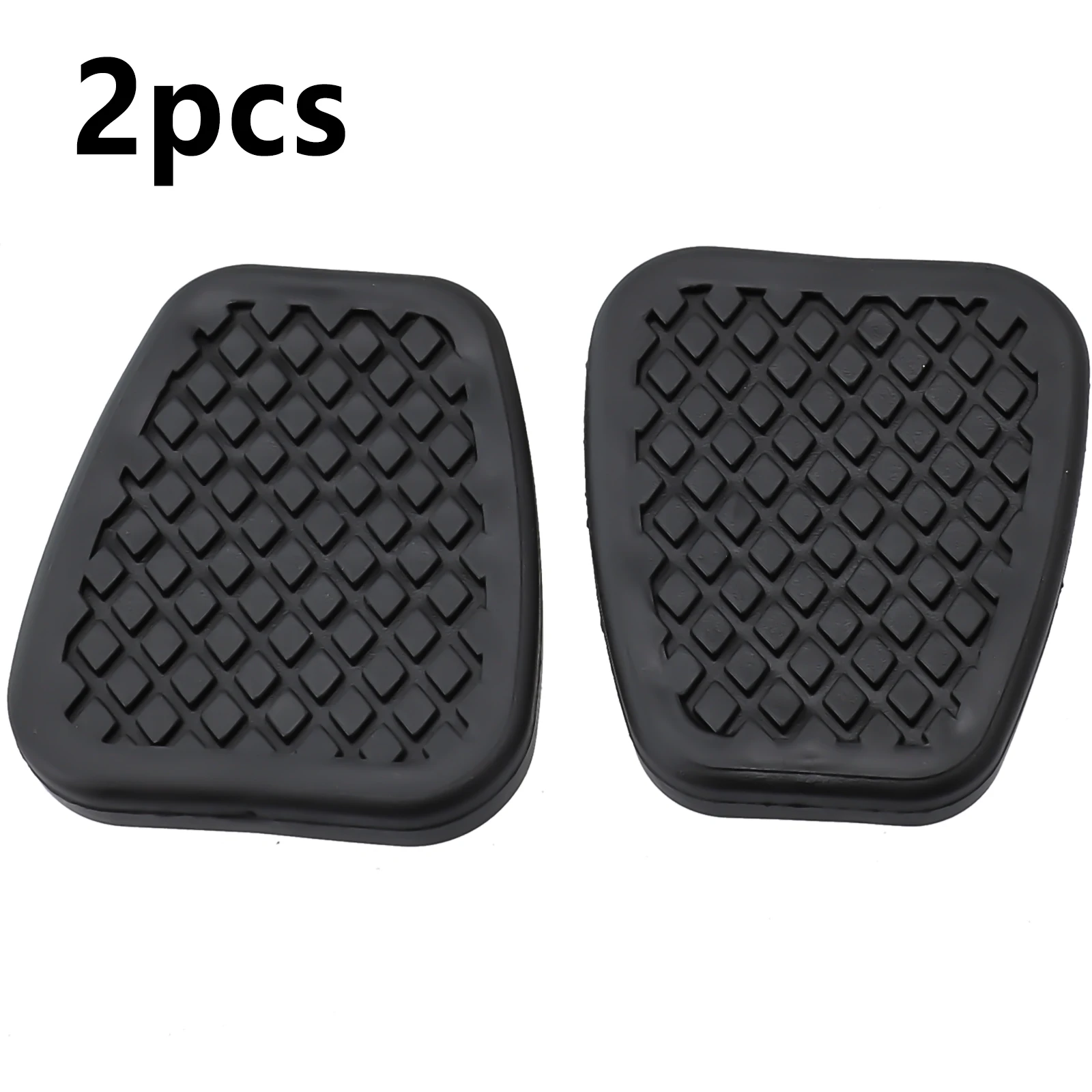 2Pcs Brake Clutch Pedal Pad Rubber Cover For Honda For CRV 98-01 For CR-Z 11-16 Anti-slip Increase Friction Safety Car Part