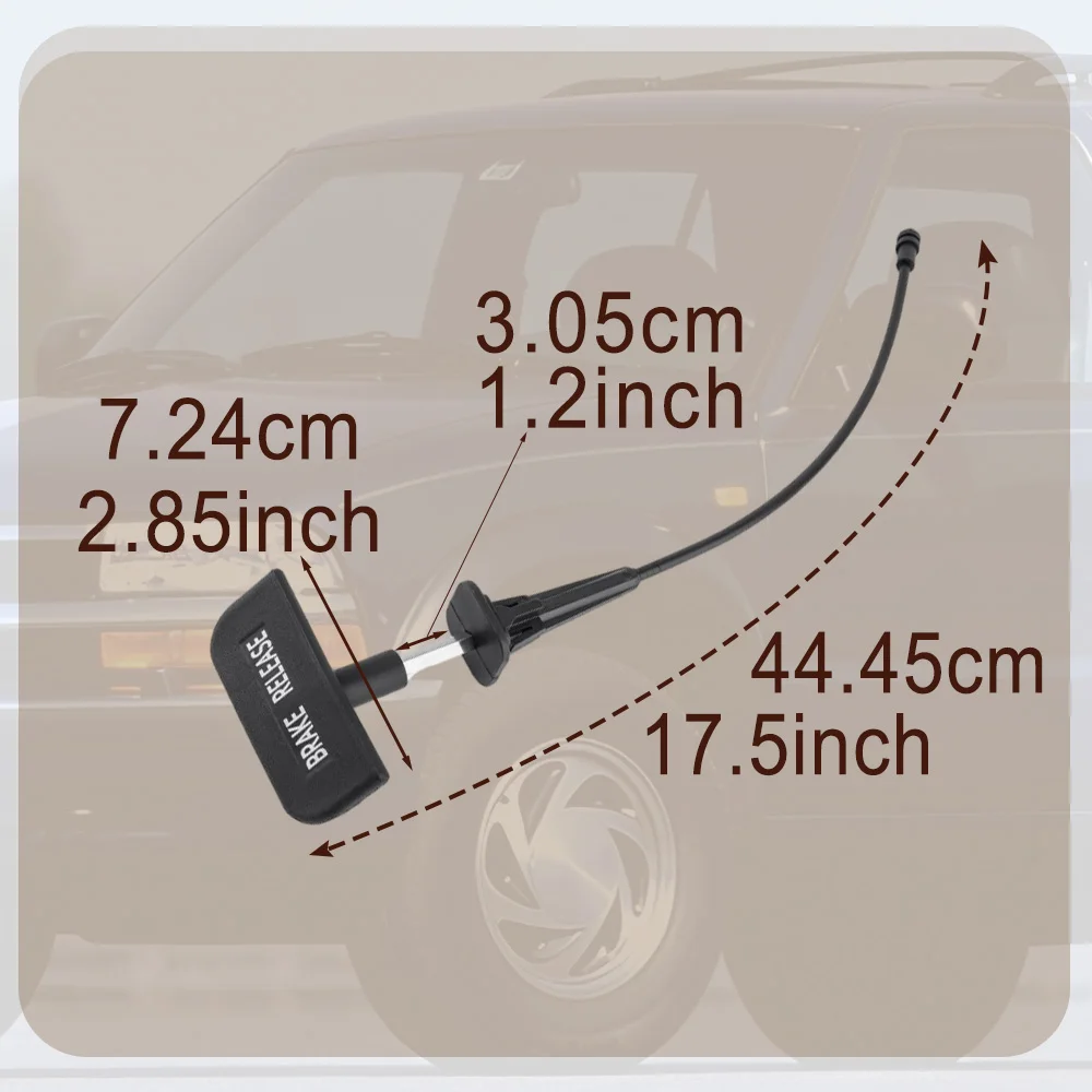 Car Parking Brake Release Handle 15025402 For Chevrolet Blazer S10 Oldsmobile Bravada GMC Jimmy Sonoma 15027989 15711526