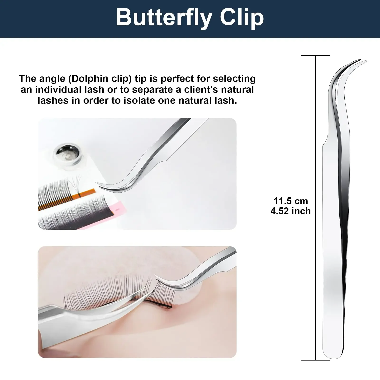 Pince à épiler volume pour extensions de cils, pince à épiler de précision, éventail de cils de vison, grand volume, 3D, 6D, 10D, exécutif