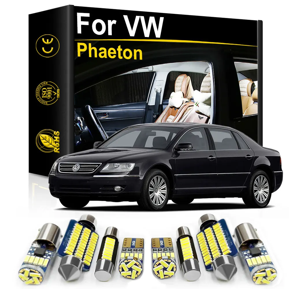 

For Volkswagen VW Phaeton 2002 2006 2007 2008 2009 2010 2011 2012 2013 2014 2015 2016 Car Interior LED Light Canbus Indoor Bulbs