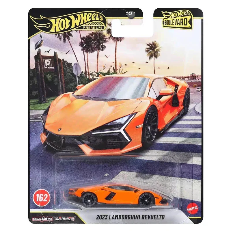 New Sale Stock Original Hot Wheels Diecast Car Model Premium Boulevard Bmw M3 Gt2 Lamborghini Revuelto Datsun 240z Toy Car Gift