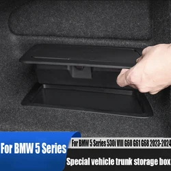 For BMW 5 Series 530i VIII G60 G61 G68 2023 2024 special trunk storage box for car interior decoration modification