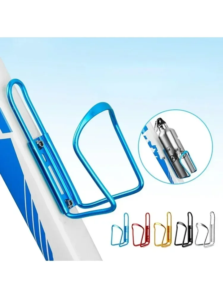 AliExpress NONE 1Pc Aluminum Alloy Bike Water Bottle Cage Universal Light Drink Holder for Road MTB Cycling Accessories