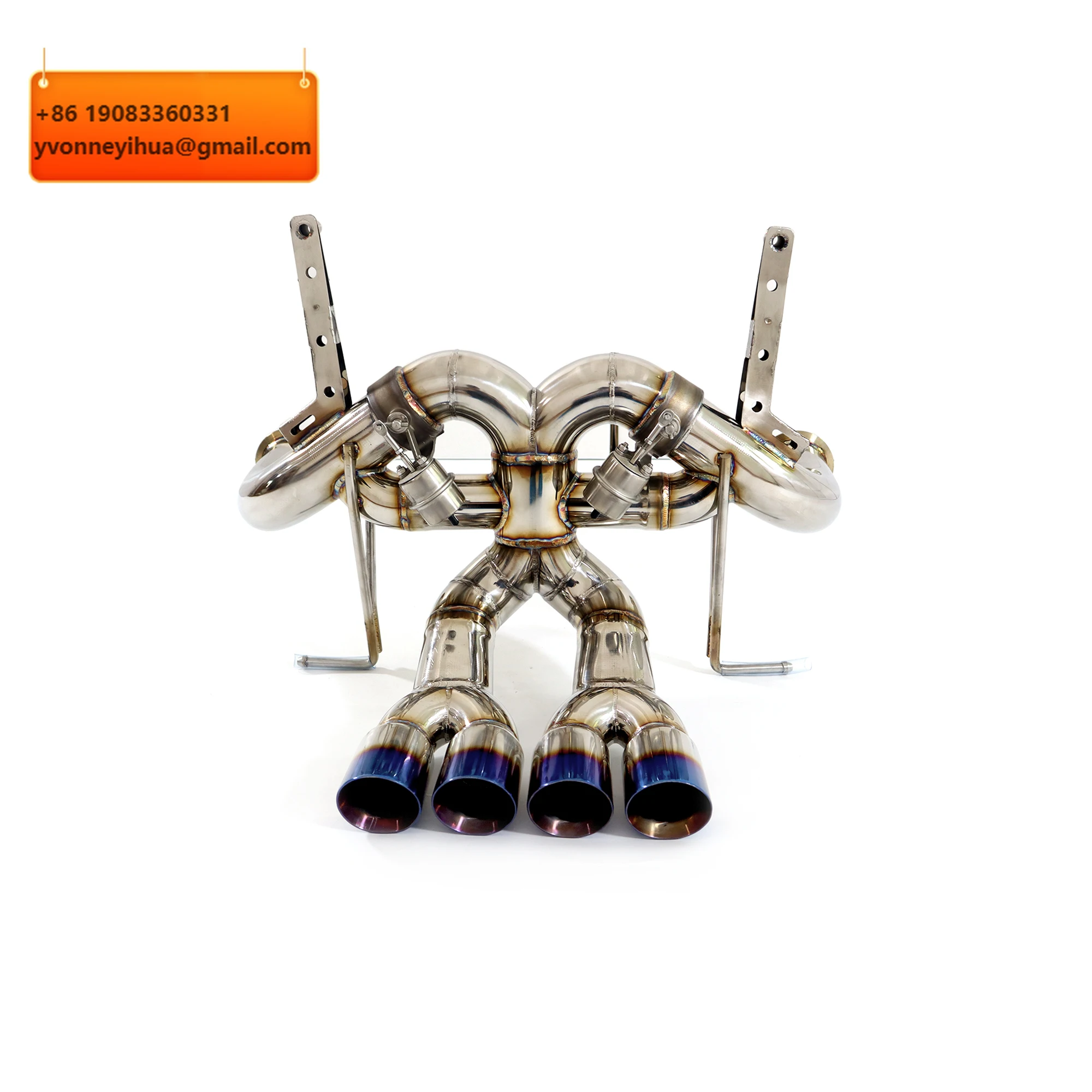 

Выхлопная система OUCHI из нержавеющей стали для Lamborghini Aventador LP700-4, глушитель с клапаном, детали для тюнинга автомобиля