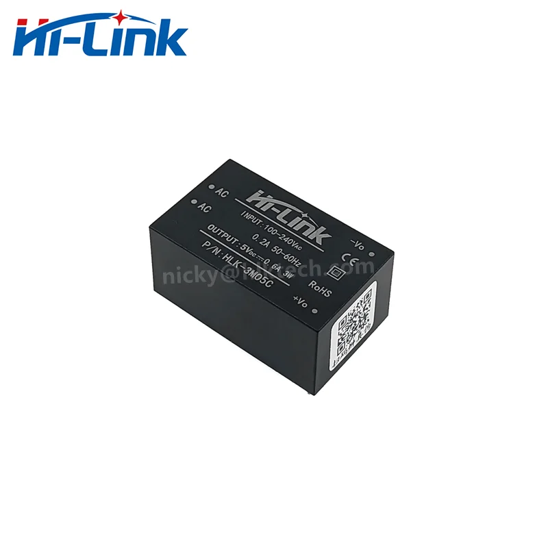 Free Ship 10pcs/lot ACDC isolated converter HLK-3M05C with EMC circuit 220V/110V to 5V switching power supply module CE/FCC/UL