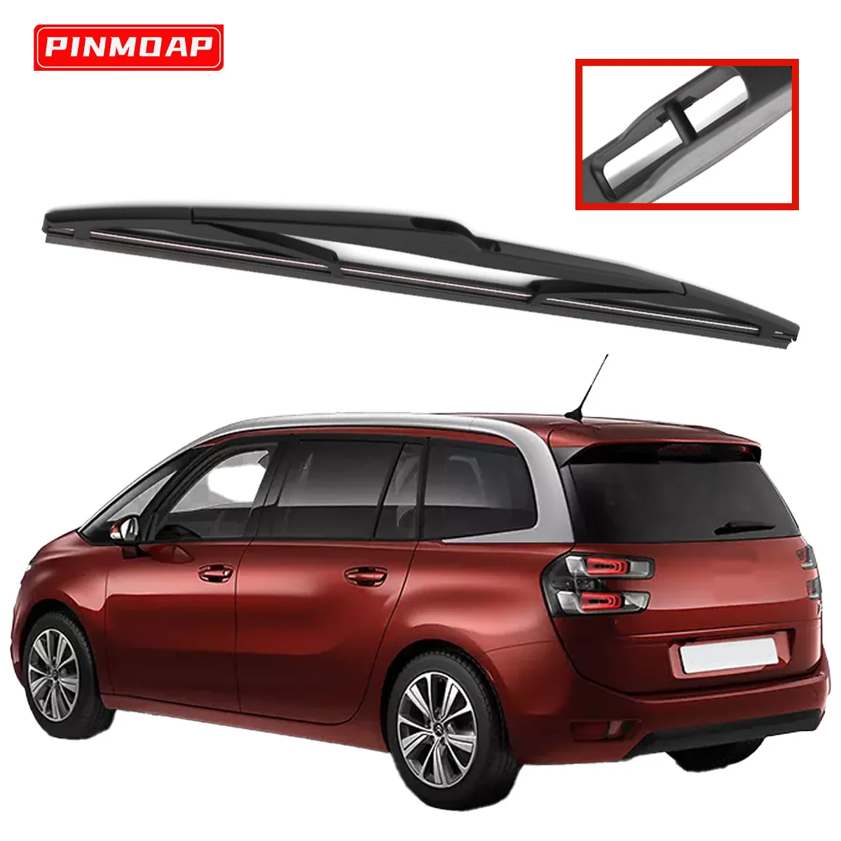 1 Stück, geeignet für Citroen C4 Picasso MK2 2014–2022, Auto-Heckscheibenwischer, Wischerblätter, Scheibenwaschanlagen und Automobilzubehör