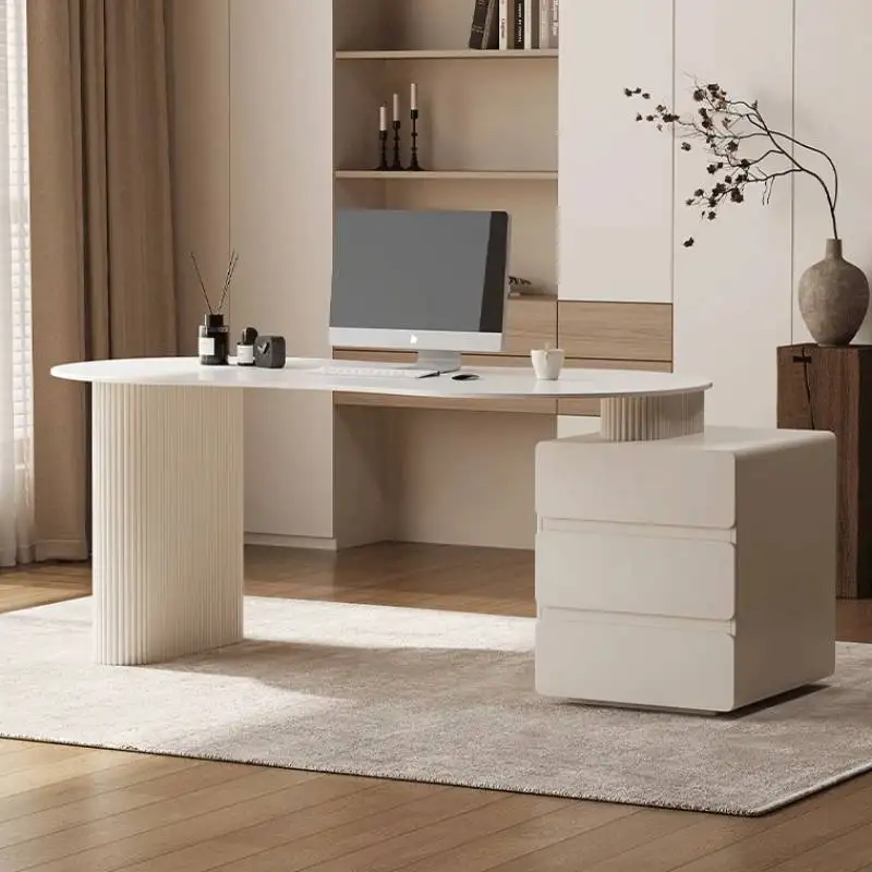

Luxury Rectangular Computer Desks Storage Modern Notebook Organizer Gaming Desk Drawers Bedroom Mesas De Computador Furniture