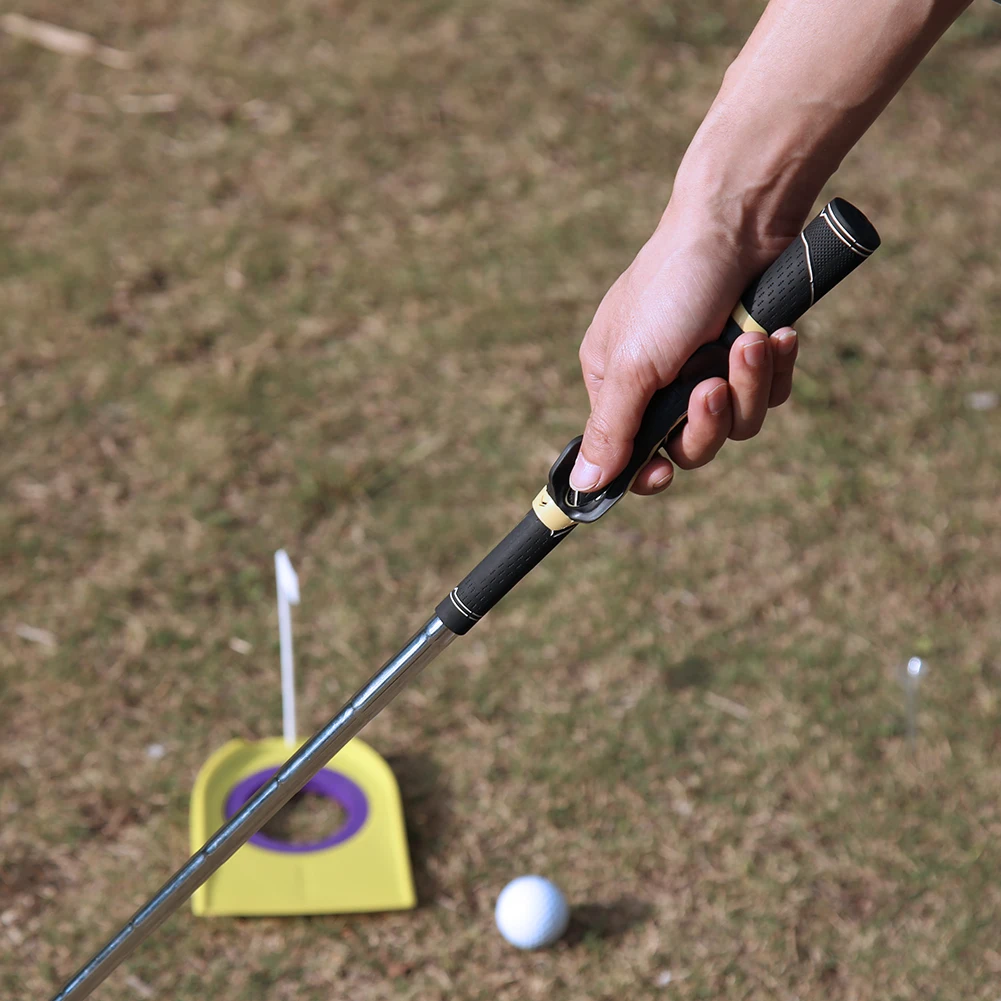 Golf Swing Training Grip Indoor Outdoor Beginners Auxiliary Exercise Trainer Grip Golfer Correct Hand Position Training Tools