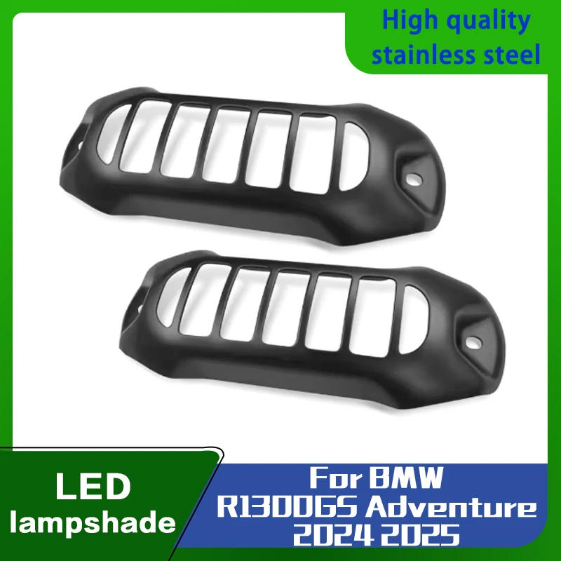 For BMW R1300GS Adventure R 1300 GS ADV 2024 2025 Motorcycle Accessories LED Auxiliary Light Cover Lamp Protection Guard Grille