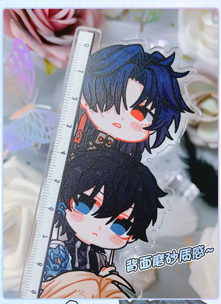 Anime cosplay Honkai: Star Rail Dan Heng Blade Jing Yuan Yanqing Series Acrylic ruler Ornament Decoration