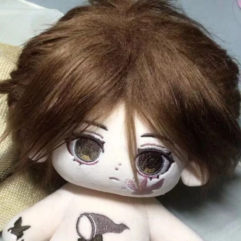 Anime Melly Plinius Identity Ⅴ Entomologist  Cosplay 20cm Nude Doll Cotton Plush Toy Stuffed Soft Plushie 7779