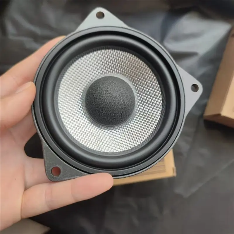 1PCS 4 Inch Black Center Speaker For BMW F10 F11 G20 G30 F30 F34 F48 F25 F15 F16 G01 G05 E60 E90 E81 E84 65139279632-M53K
