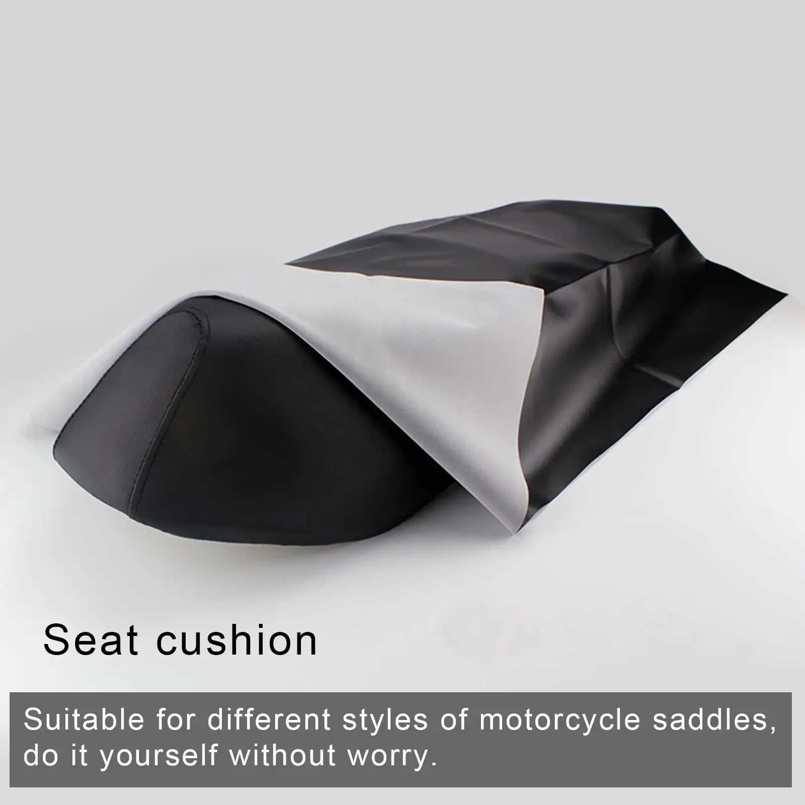 Immagine 4: Coprisedile per moto Coprisedili per ATV Coprisedili in neoprene Accessori per moto per ciclomotori Materiale Pelle elastica impermeabile universale