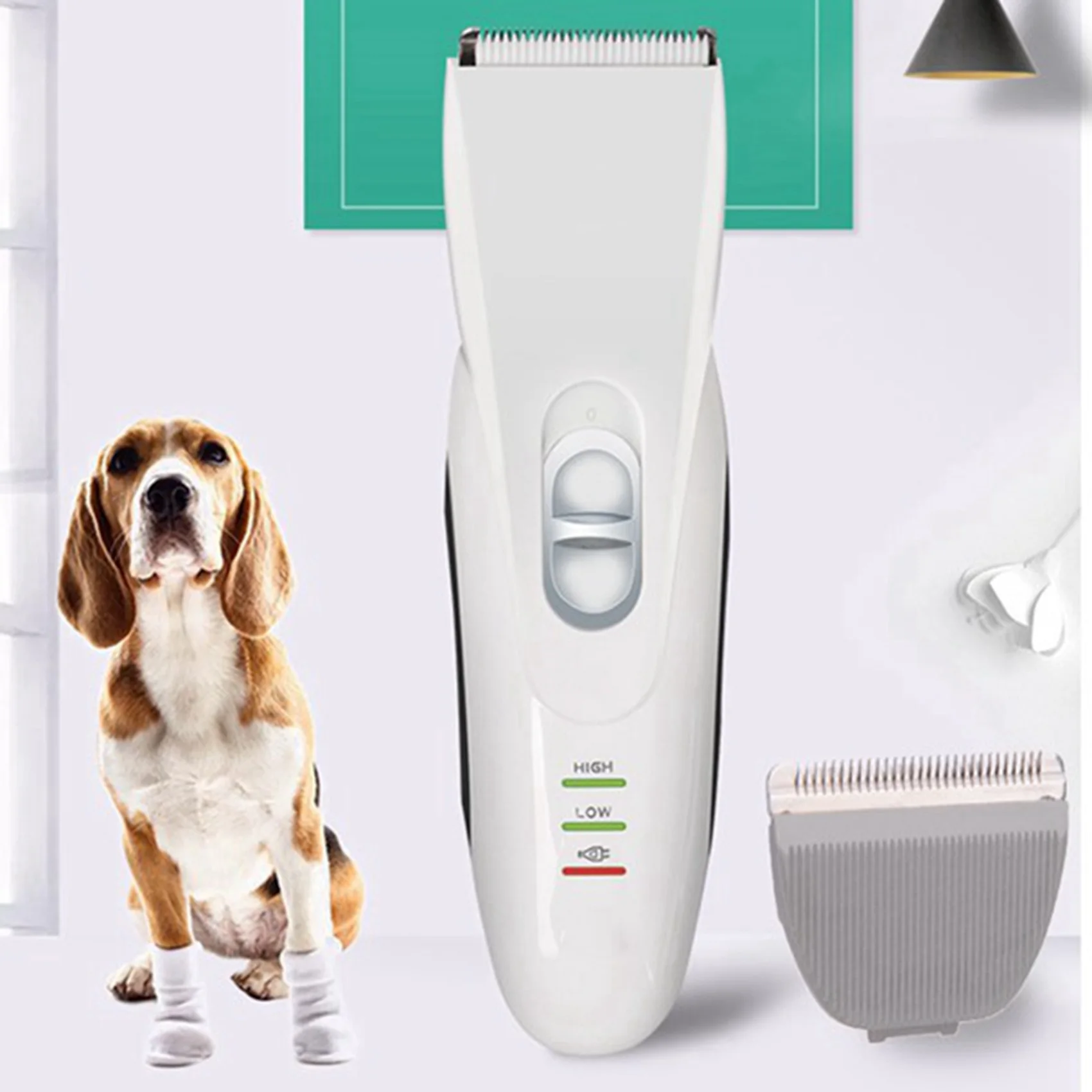 A25F-4 Pcs Hair Clipper Replacement Blade For Codos CP-6800 KP-3000 CP-5500,Grey