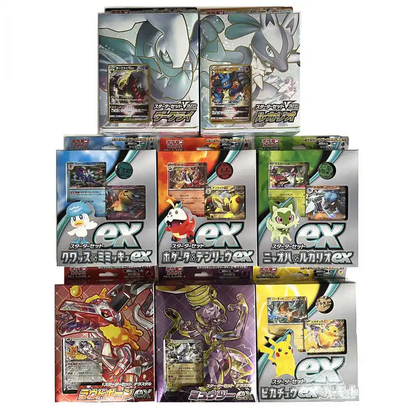 

100%Original Japanese Version Spot PokéMon Ptcg Super Dream Royal Three Houses Dakleyi Lucario Pre Group Game Toys Birthday Gift