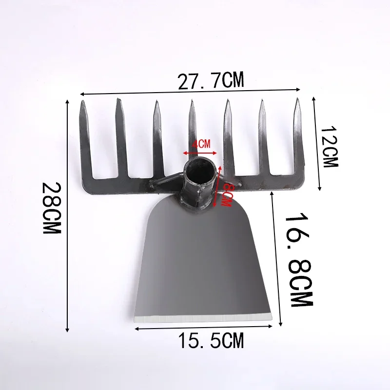 Agricultural Hoes Handheld Rake Hoe Weeding Rake Planting Vegetable Farm Garden Agriculture Weeding Accessories  Handheld Weed