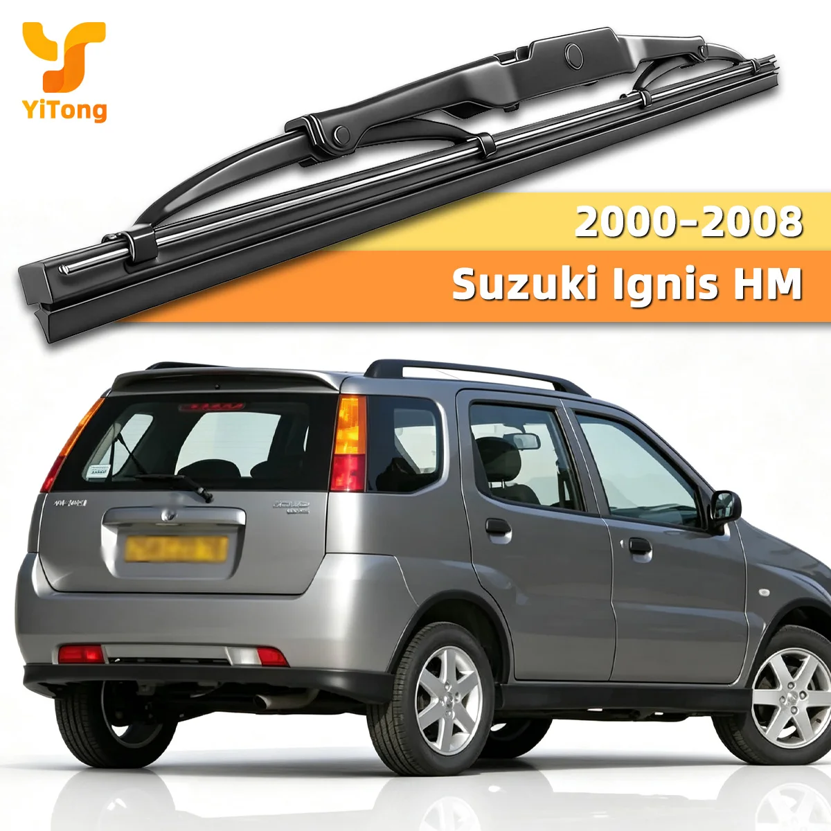 Yitong ist für Suzuki Ignis HM 2000-2008 geeignet. Die Heckscheibenwischerblätter sind den ganzen Tag geräuschlos und sind austauschbare Autoteile.