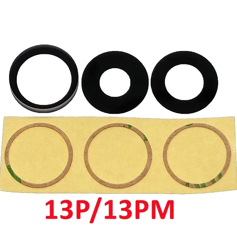 New 10 set Rear Back Camera Lens For iPhone 7 8 Plus X XS Max XR 11 Pro 12 13 14 15Max Glass Cover with 3M Sticker Adhesive Part