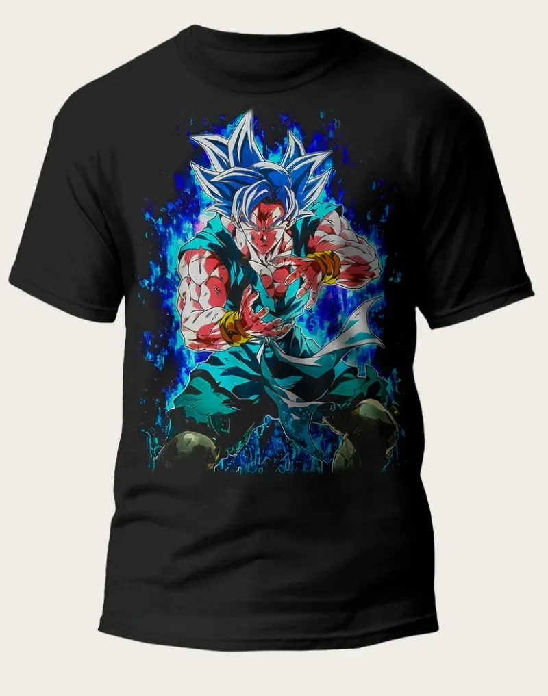 

Bandai Authorized Dragon Ball, классическая черная свободная футболка с принтом Wukong, бестселлер, супер приятная для кожи, большая футболка Camisetas