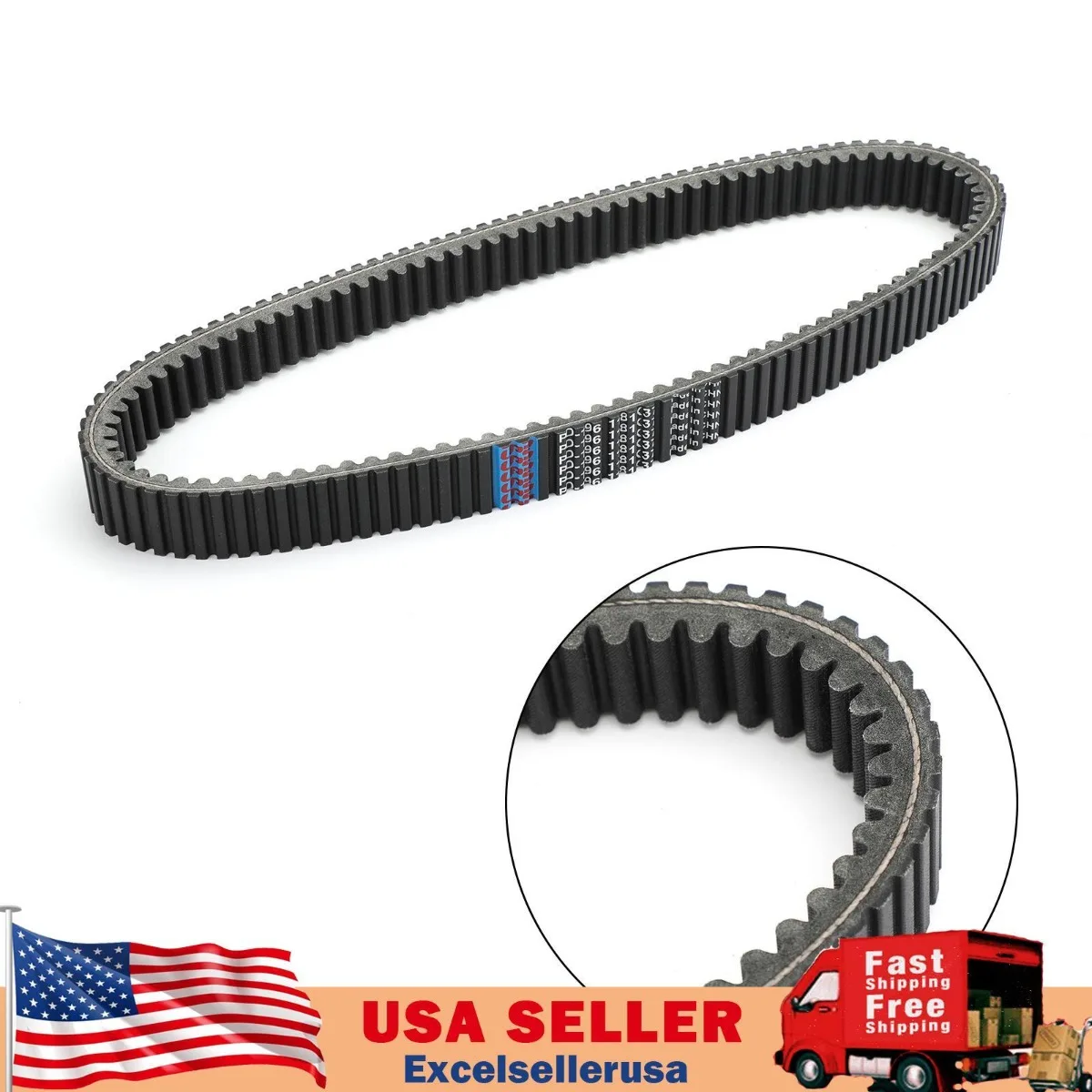 Drive Belt 3211122 Fit For Polaris 600 Dragon 09-10 SwitchBack Adventure 2012 Replacement Accessories 3211087