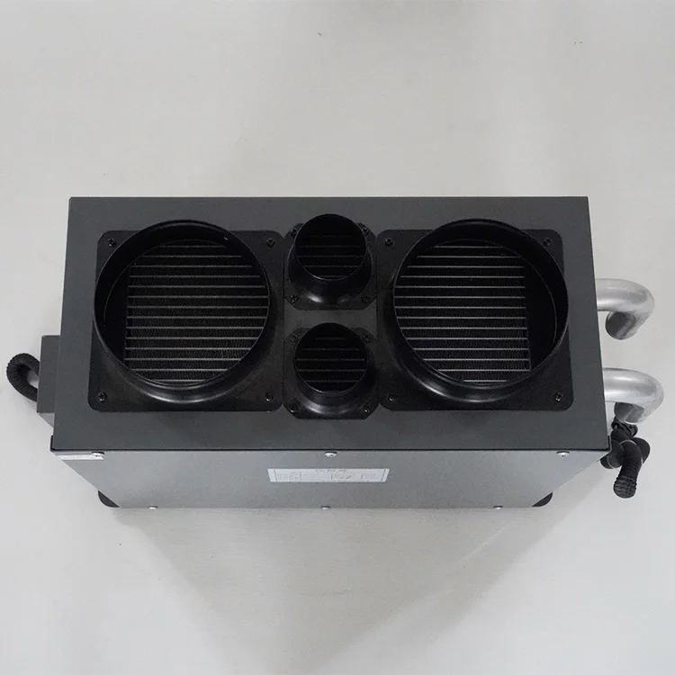 

Multi functional car air conditioning system, car water heating defroster