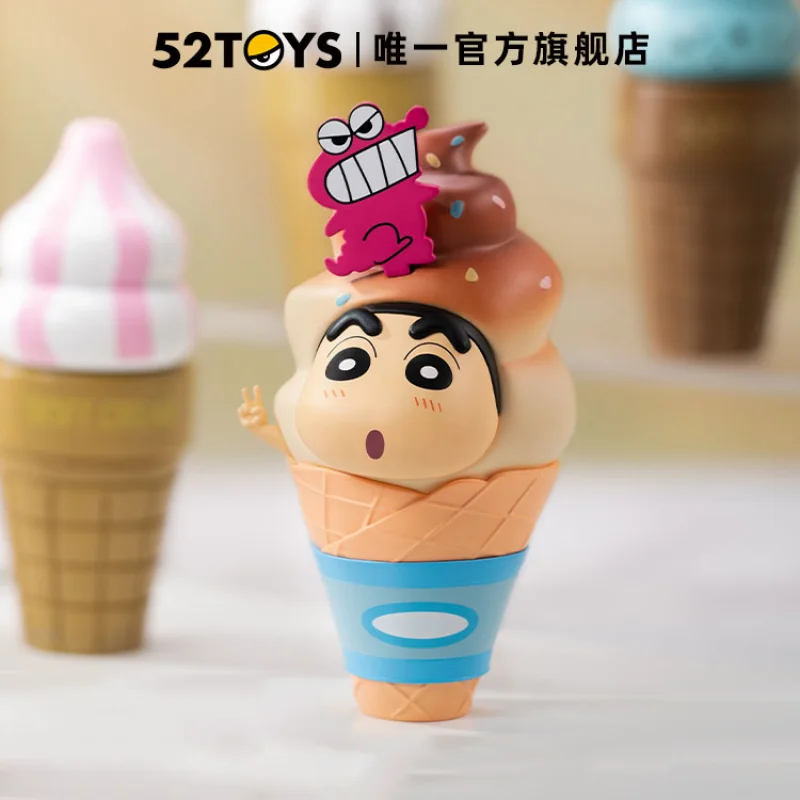 

Crayon Shinchan Dessert Time Series Blind Box Surprise Box Original Action Figure Cartoon Model Mystery Box Collection Girl Gift