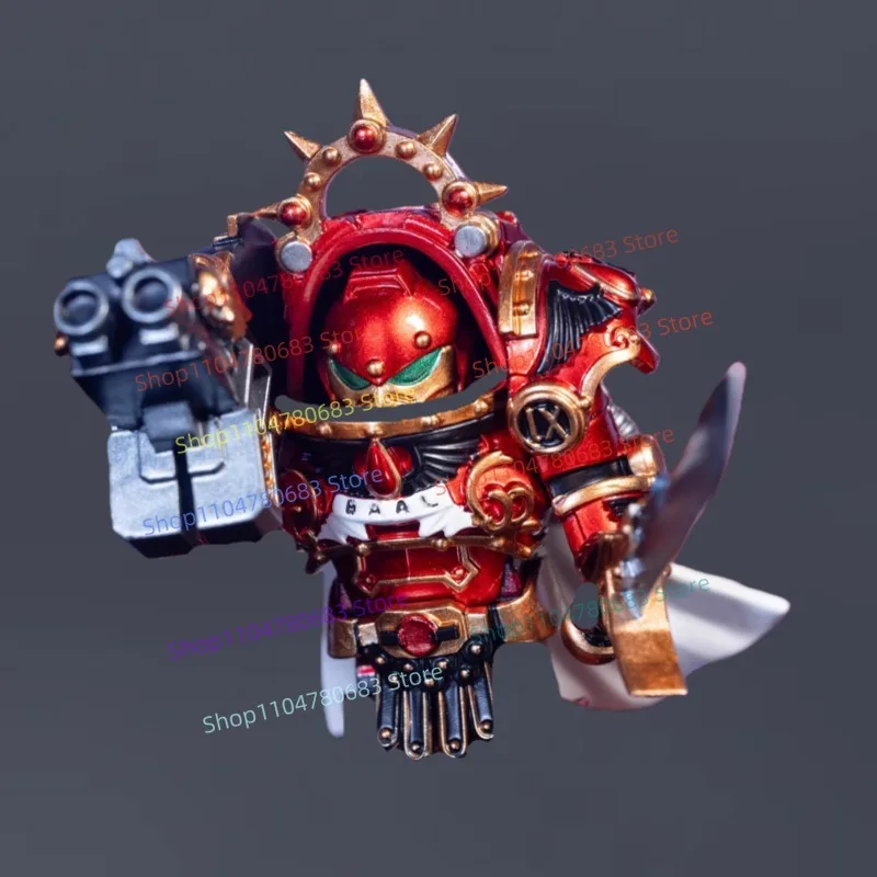 

MOC Building Blocks Red Champion Mech Warrior Mini Figure Assembly Model Display Anime Cartoon Decorative Toy Holiday Gift