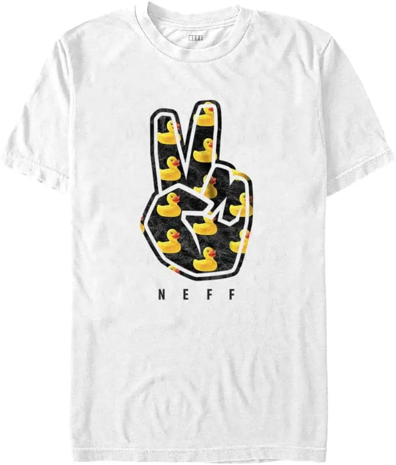 NEFF Peeace Out Ducky Young Men's Short Sleeve Tee Shirt