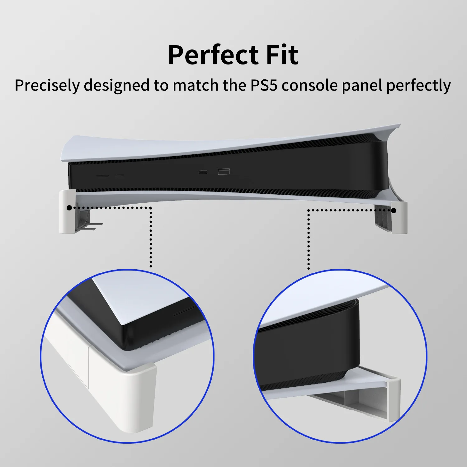 para disco PS5/versión digital Soporte plano para colocar el muelle de almacenamiento PlayStation 5