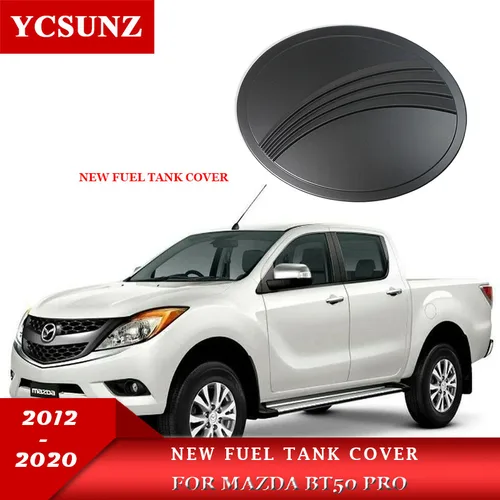 ABS nueva tapa de aceite cubierta de tanque de combustible para Mazda BT50 PRO 2012 2013 2014 2015 2016 2017 2018 2019 2020 accesorios de coche de doble cabina