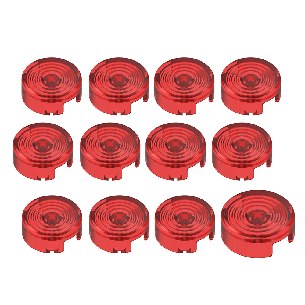 12pcs Arcade Replacement Hitbox Button Caps for Gamerfinger HBFS-30 HBFS-24 Mechanical PushButton Cap for Cherry MX Switches Cap