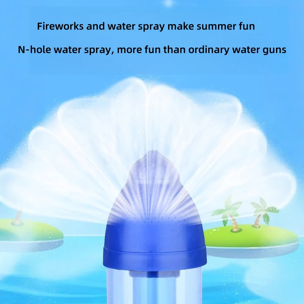 Water Fireworks Toys Firework Water Gun Toy Squirt Water Toy Gun Outdoor Water Spray Sprinkler Summer Swimming Beach Garden Game