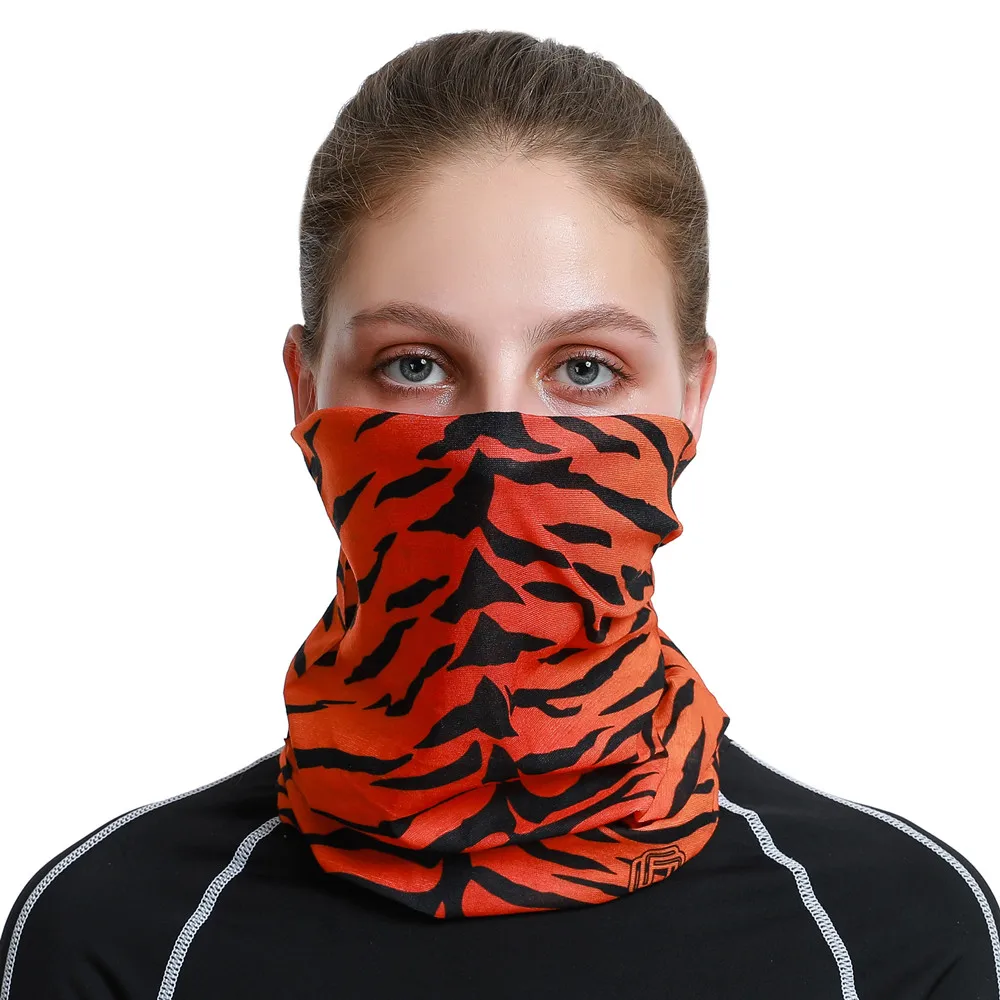 Rohrförmige nahtlose Bandanas Unisex gestreiftes Kopftuch für Frau Mann taktische Gesichtsmasken Radfahren Stirnband Sturmhaube männliche Kopfbedeckung – Detail 2