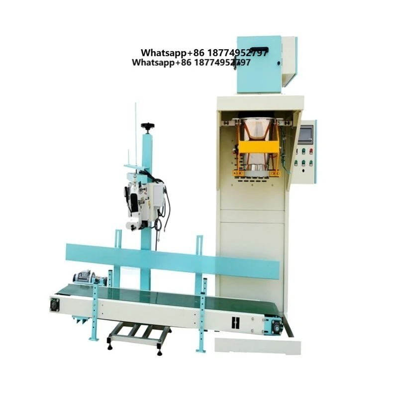 Durable Precision Filling and Sealing Packaging Machine for Soybeans, Corn, Nuts, Pet Food, and Compound Fertilizer