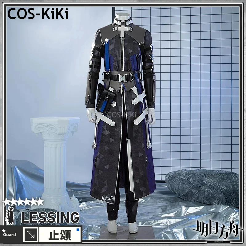 

COS-KiKi Arknights Lessing игровой костюм красивая униформа великолепный косплей костюм Хэллоуин вечерние наряд для ролевых игр мужской любой размер