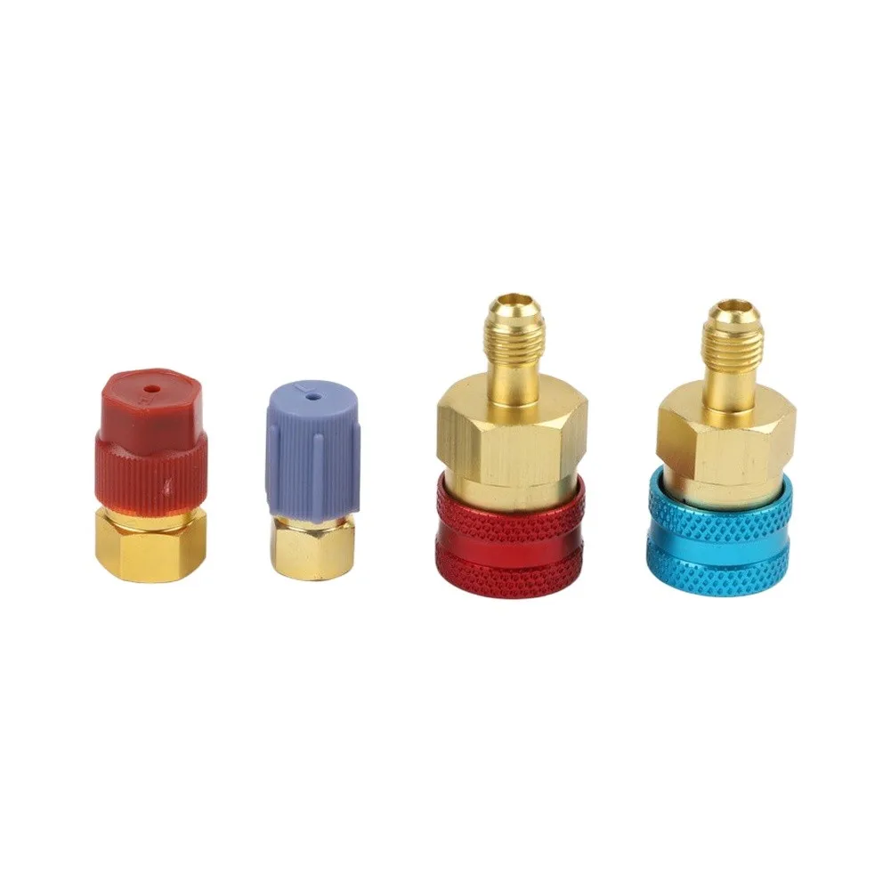 

for R1234YF to R134A Low Side Quick Coupler for Auto AC Hose with 14mm Female and 1/4 SAE Male Interface for Reliability