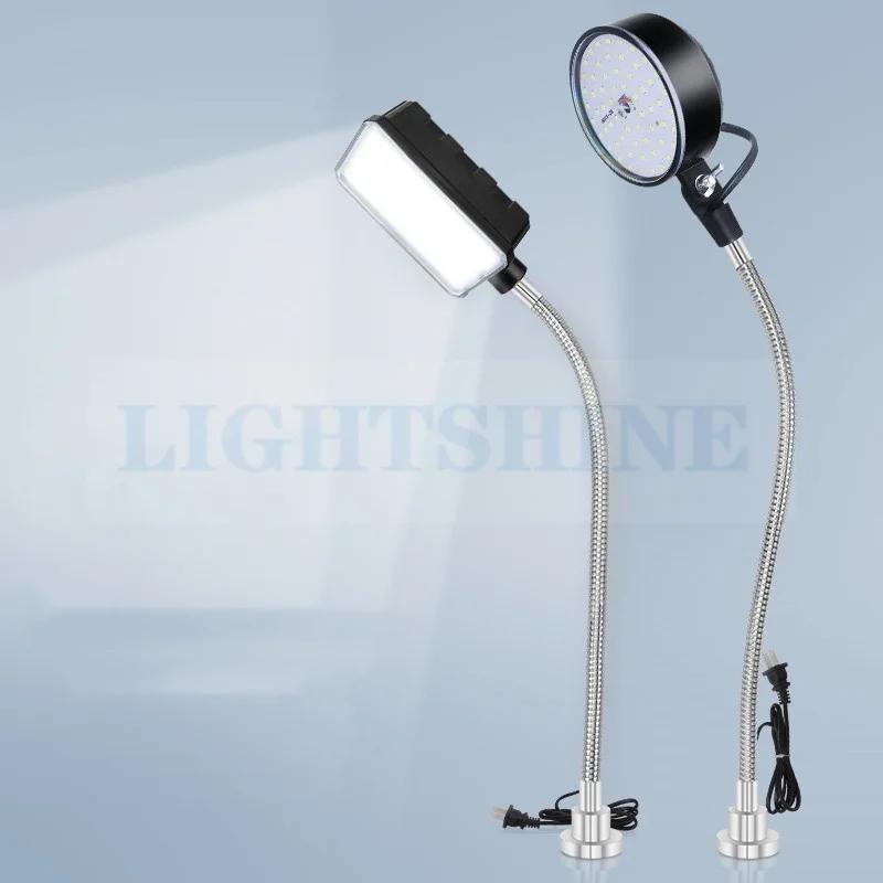 Imagem -04 - Led Máquina-ferramenta Trabalhando Luz Alta Intensidade Magnética Lâmpada Torno Cnc Lâmpada Grinder Machinery Industry Table Lamp 110vac 230vac