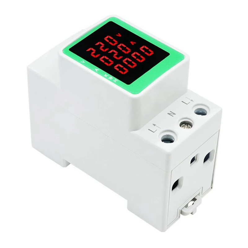 

3IN1 100A AC160-275V Voltage Current KWH Electric Energy Monitor Meter Power Energy Meter