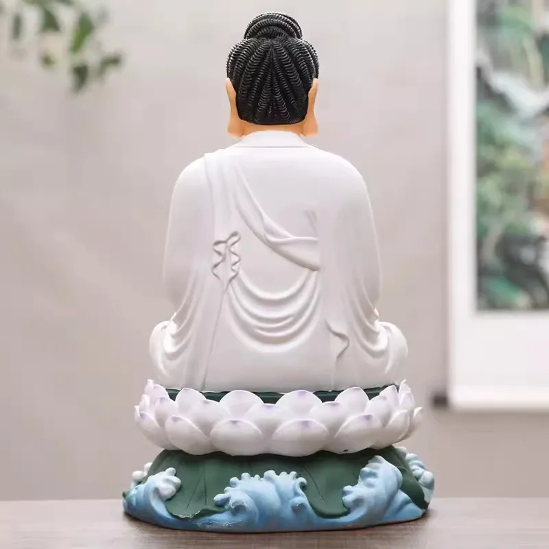 Gold-Plated Sakyamuni Buddha Statue, Amitabha Buddha, Pharmacist, Resin Plain Coat, Home Decor
