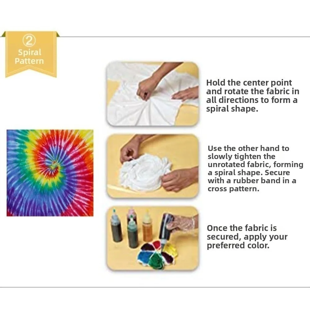 10g Bag Fabric Tie Dye Powder Multifunctional Pigment DIY Handmade Fabric Dye Powder Cotton Linen Canvas Tie-Dye Supplies