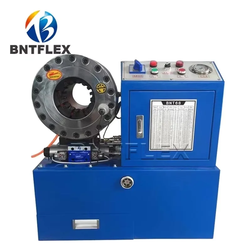 BNT68 Customizded service electric hydraulic hose pressing machine