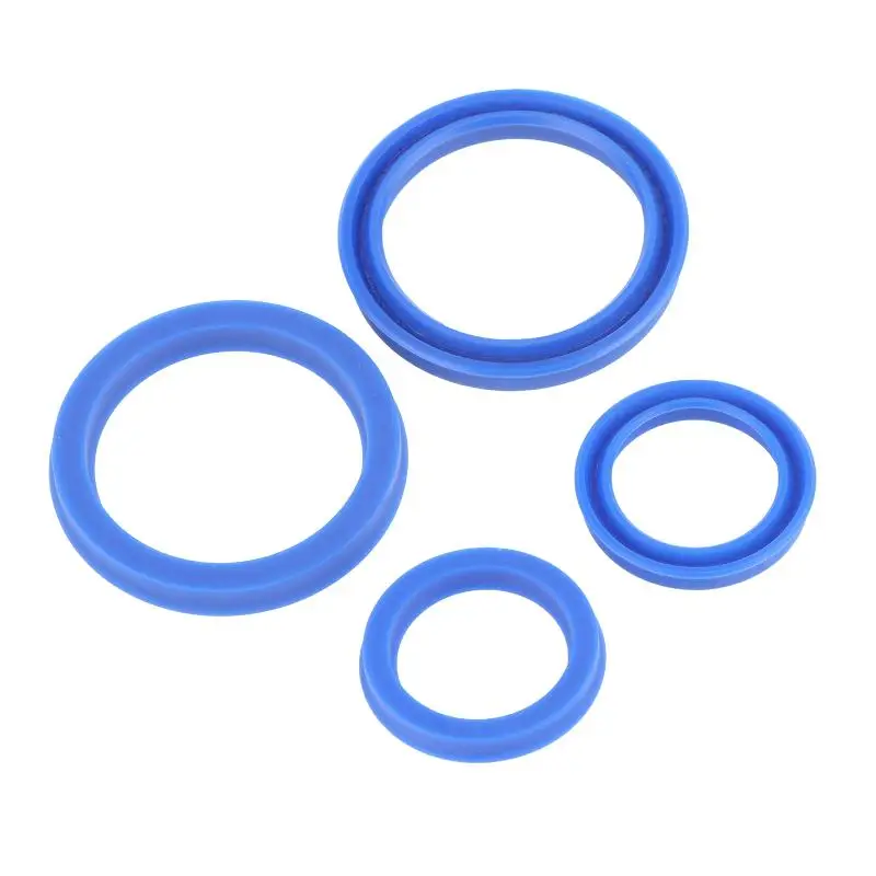 2Pcs Radial Shaft Seal Hydraulic Oil Seals PU Single Lip for Automotive Applications