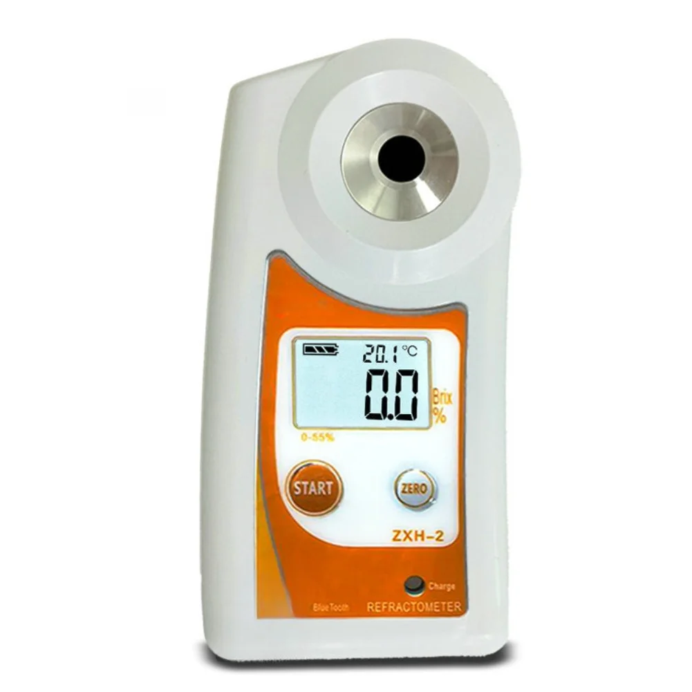 Digital Refractometer with LCD Screen for For brix and Salinity Testing 0-93% Range Automatic Temperature Compensation