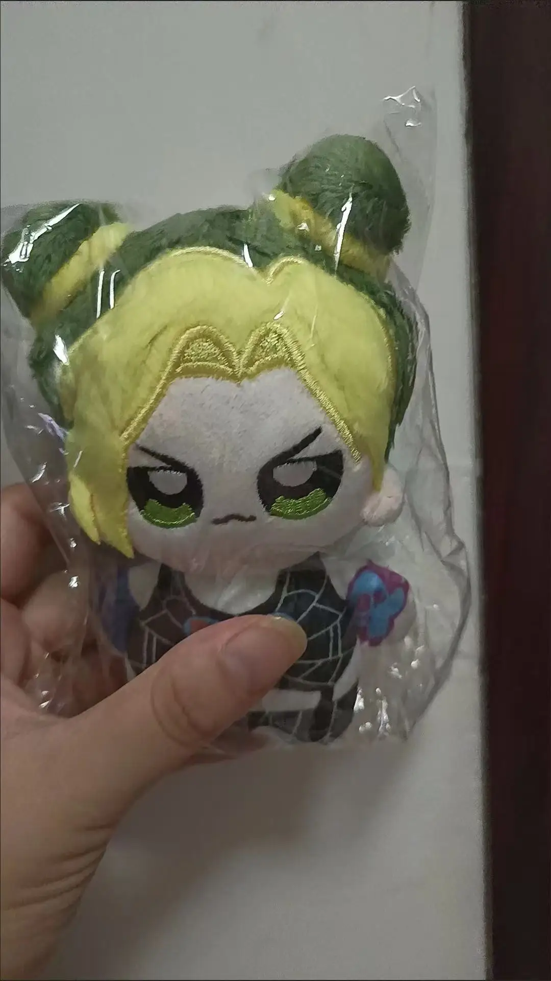 

Фаршированная 10 см аниме Jo Jo's Bizarre Adventure Stone Ocean Jolyne Cujoh, морская звезда, плюшевая игрушка-кукла, мягкое платье, хлопковый подарок для ребенка