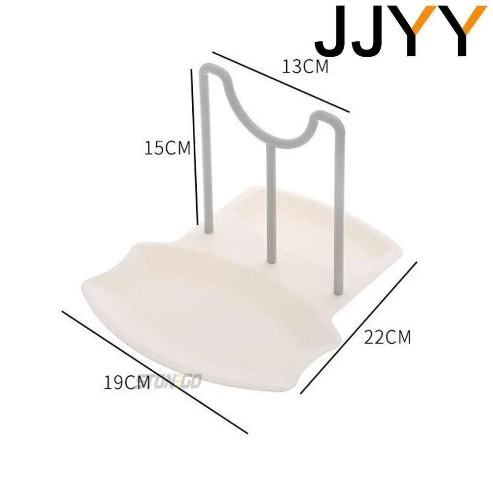 Kitchen Organizer Spatula Pot Lid Rack Shelf Plastic Spoon Rest Utensil Multi-function Dish Rack Organizer Kitchen Cooking Tools